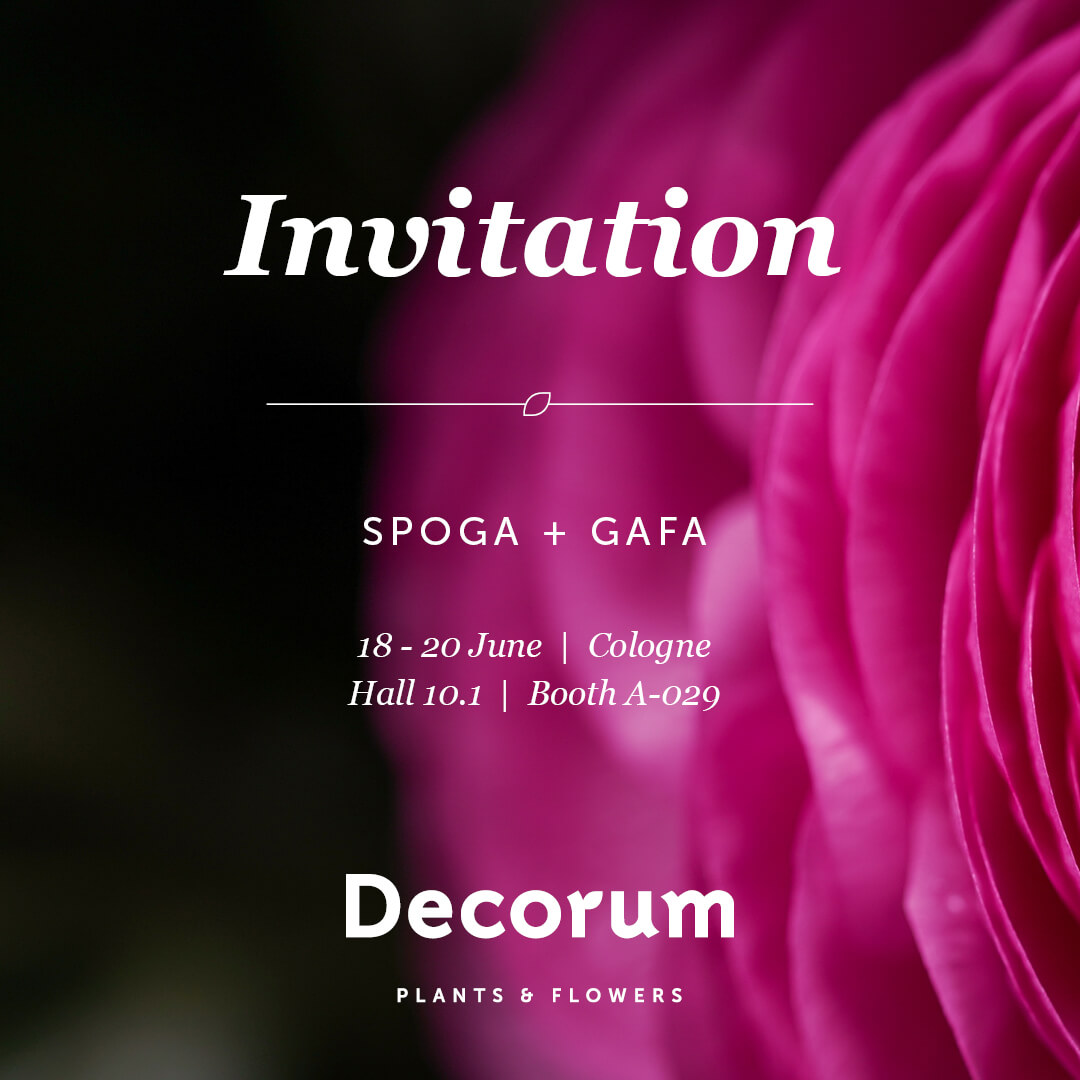 Decorum Spoga+Gafa uitnodiging