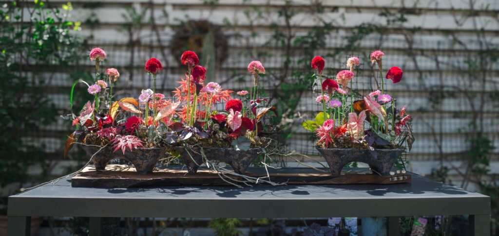 Claudia Tararache World Cup Floral Art
