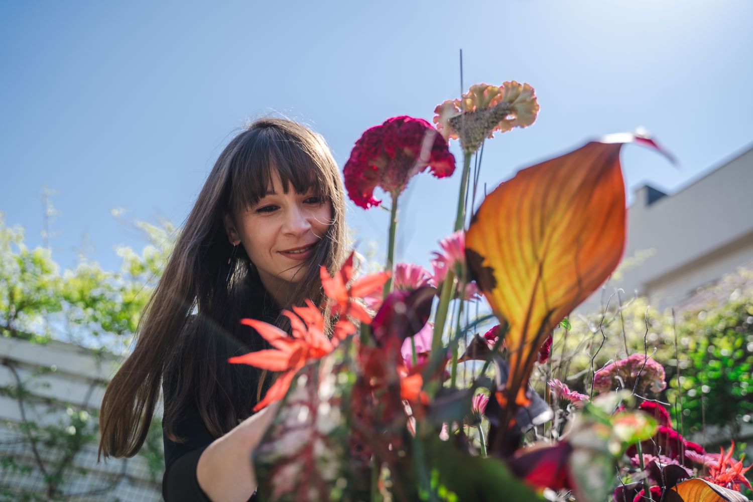 Claudia Tararache World Cup Floral Art