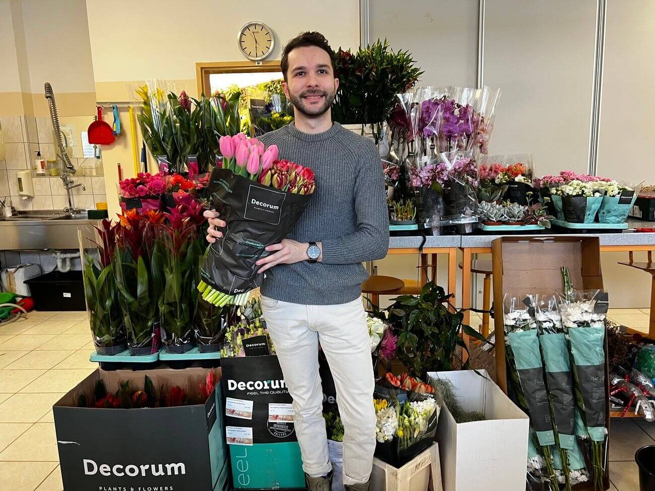 Gabor Nagy werkt met Decorum op internationaal seminar