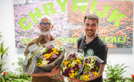 Klaus Wagener op bezoek bij drie kwekers voor Grower for a day
